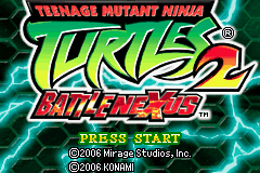 Teenage Mutant Ninja Turtles Double Pack screenshot 4 for GameBoy Advance